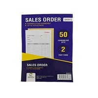 Usine de haute qualité personnalisé 2 3 pièces vente carnet de commandes reçu facture livre autocopiant papier duplicata papier Ncr