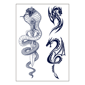 สติกเกอร์สักลายชั่วคราวกึ่งถาวร กันน้ำ สำหรับตกแต่งมือ แขน ร่างกาย ลายเหมือนจริง สำหรับผู้ใหญ่ ใช้ในงานปาร์ตี้ - Product Image 6