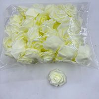Simulation de tige de rose PE en mousse faite à la main fausse fleur pour la décoration de la maison e-commerce transfrontalier cadeau chaud saint valentin en gros