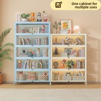 Vitrine en métal pour figurines, meuble de rangement en fer pour modèles et briques LEGO