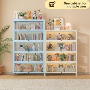 Vitrine en métal <span class=keywords><strong>pour</strong></span> figurines, meuble de rangement en fer <span class=keywords><strong>pour</strong></span> modèles et briques <span class=keywords><strong>LEGO</strong></span> - Product Image 3
