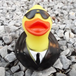 Biểu tượng tùy chỉnh 3 inch phong cách retro động vật cao su tắm nổi cao su tối Kính mát vịt cho bé thời gian tắm - Product Image 5