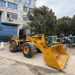 Máquina cargadora de ruedas CAT 950H usada más vendida en Shanghai con cargador frontal con componente de motor central usado - Product Image 5