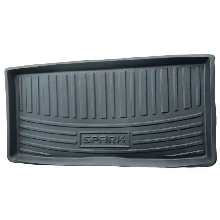 Marchio KQD vendita calda impermeabile e resistente TPO accessori in plastica auto tappetino posteriore bagagliaio per Chevrolet Spark