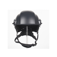 Casque tactique de sécurité durable, résistant aux coupures, ignifuge, avec protection du cou, anti-coupure, en polycarbonate