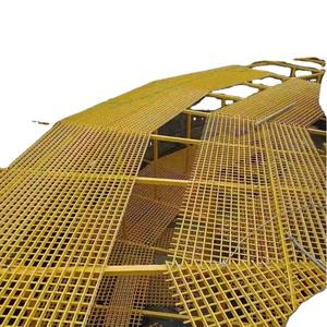 Grille pultrudée en PRF Couvercle de fossé Plate-forme en PRF - Product Image 6