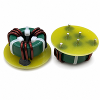 Bobine d'inductance à noyau toroïdal en ferrite haute fréquence, courant élevé, faible DCR, 1W-5000W, pour convertisseur DC-DC et chargeur EV