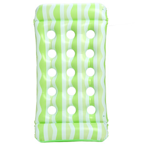 KELUKEYA <b>Inflatable</b> <b>Floating</b> Raft Striped PVC Large Small For <b>Pool</b> Water Play Kids Adults - Product Image 5