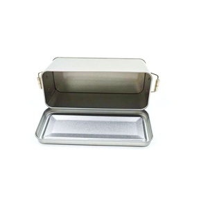 Caja Metálica Rectangular con Hebilla para Empacar Pasteles y Dulces, Caja Geométrica, Caja de Regalo para Niños, Caja Metálica para Guardar Joyas - Product Image 4