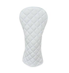 Fundas Blancas Clásicas Acolchadas para Palos de Golf, Duraderas e Impermeables, de PU - Product Image 4