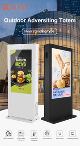 Aiyos 55 inch màn hình cảm ứng LCD quảng cáo ngoài trời Totem <span class=keywords><strong>kiosk</strong></span> CMS phần mềm LED hiển thị kỹ thuật số biển và hiển thị - Product Image 3