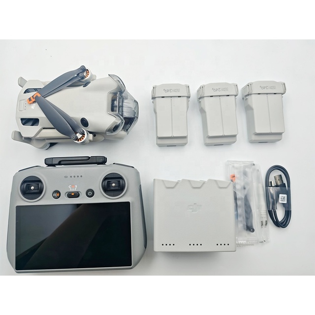 Wholesale Used Mini 4 Pro Combo Drone with 4K Camera GPS+Galileo+BeiDou 10KM Transmission Remote Control-Commercial Drones