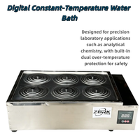 Bain-marie numérique électro-thermique à 4 compartiments pour laboratoires et instruments vétérinaires
