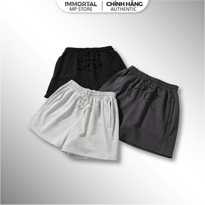 High-Grade <b>Men's</b> Mid-Waist Gym <b>Shorts</b> Breathable Cotton with Graphic Design Solid Pattern Sporty Style Free Sample Made Vietnam - Product Image 2