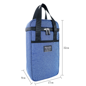 Bolsa térmica personalizada para golf, bolsa térmica para vino de aluminio, bolsa pequeña para llevar bebidas, café, comida, bolsa térmica para entrega de vino - Product Image 1