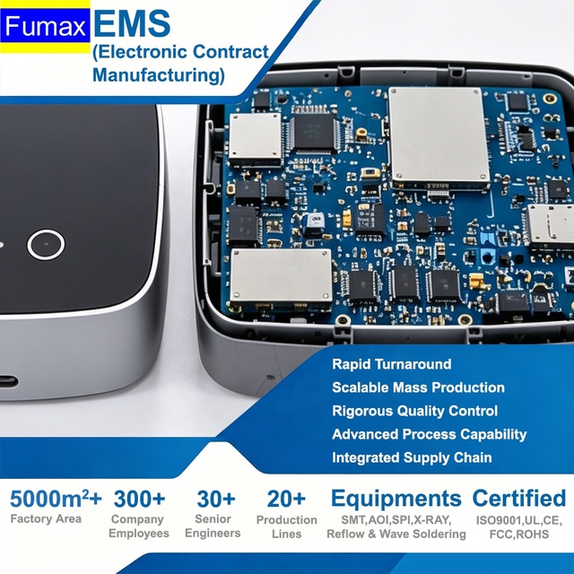 Smart Device Electronics Manufacturing OEM SMT DIP Product Build Functional Testing Print Circuit Board PCB PCBA Assembly