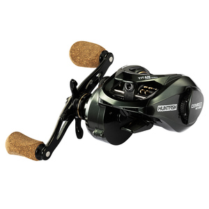 Newbility 13 + 1 BB corps en métal aluminium personnalisé basse profil bouton en liège moulinet de pêche à l'appât - Product Image 3