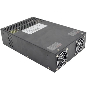 Adaptateur d'alimentation industriel <span class=keywords><strong>12V</strong></span> 200A 220V <span class=keywords><strong>AC</strong></span>/<span class=keywords><strong>DC</strong></span> S-2500-24 2500W 24V 104A 48V 50A SMPS Alimentation à découpage simple CE/FCC/ROHS pour - Product Image 1