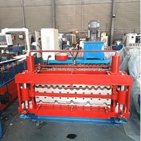Machine de formage de tôles en aluminium CNC pour toiture, machine de formage de tôles pour toiture, pour le formage de tôles ondulées