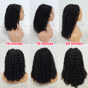 Letsfly 56$ Promotion 5x5 Closure Super Double Drawn Glueless <b>Pixie</b> Curly 100% Human Hair High Quality No Tangle No Shedding - Product Image 5