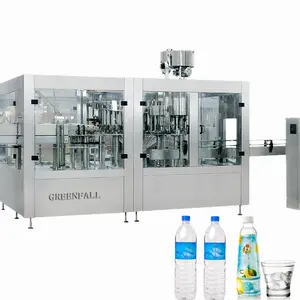 Jiangmen selling three in one automatic pure water filling machine beverage production line