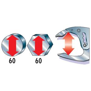 Facom-คีม501AMP แบบล็อคการตั้งค่าครั้งเดียวคีมและคีมตัด3662424019814ชนิดปรับได้ - Product Image 2