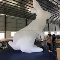 Giant Inflatable Rabbit with LED