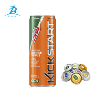 Logo personnalisé 355 ml 12 oz Cylindre en aluminium élégant Écologique Bière Thé Soda Whisky Vin Jus Boissons gazeuses Vodka Champagne