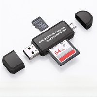 Lector de Tarjetas Tipo-C USB 3.0 Multifuncional de Fábrica con Molde Privado - Compatible con Teléfonos OTG
