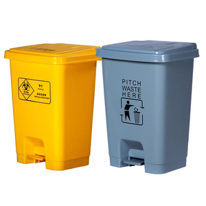 Contenedor <span class=keywords><strong>de</strong></span> Residuos Médicos Personalizable, <span class=keywords><strong>de</strong></span> Plástico, con Función <span class=keywords><strong>de</strong></span> Clasificación, Ecológico, para Hospitales, con Pedal - Product Image 1
