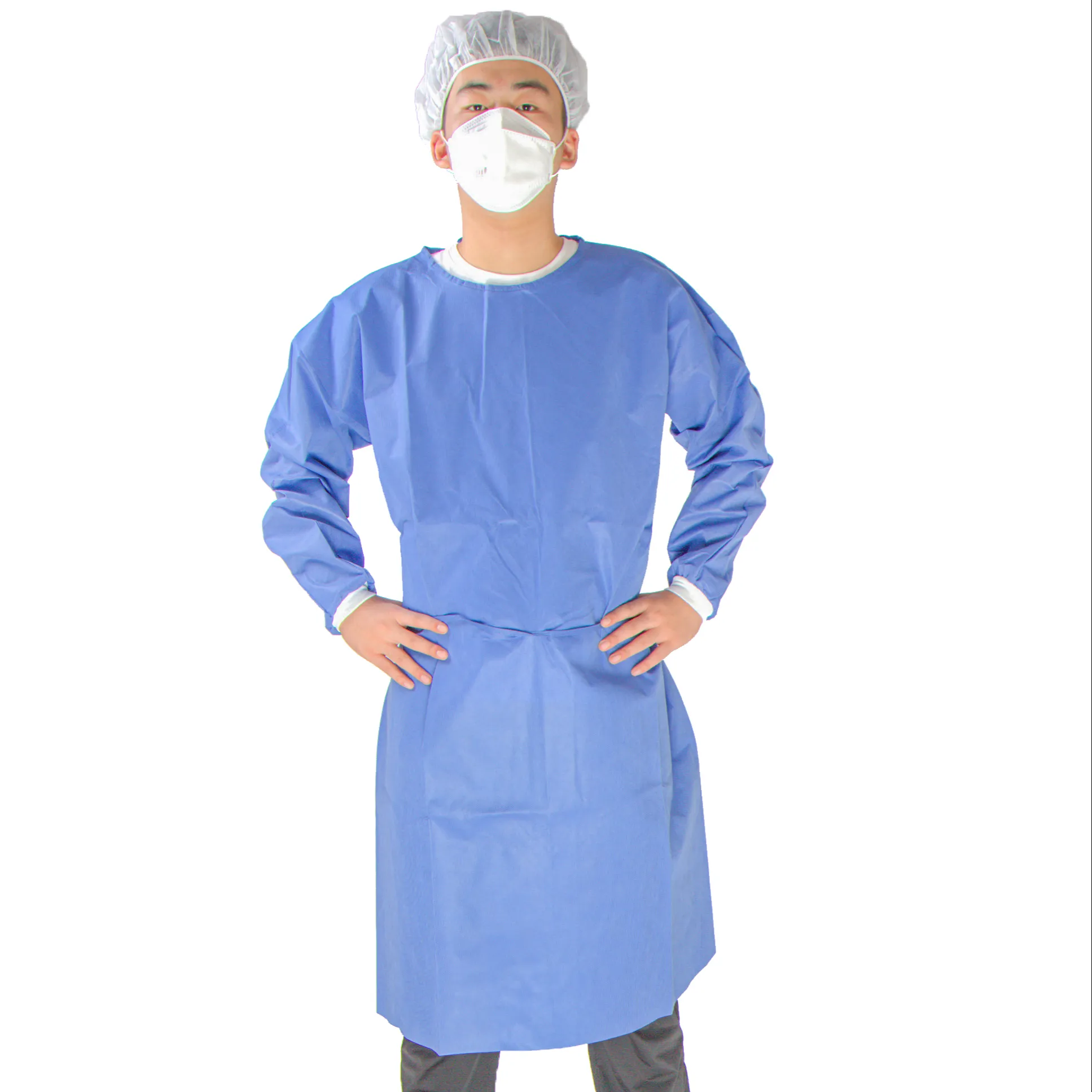 Level Disposable Suit Disposable Personal Protective AAMI Level 1 2 3 Isolation Gowns Work Clothing Protection Suits