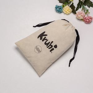 Vente en gros Sacs à poussière en coton biologique personnalisés pour sacs à <span class=keywords><strong>main</strong></span> Sacs à poussière de luxe pour bijoux avec cordon de serrage avec logo - Product Image 4