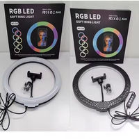 Üretici Düşük Fiyatlı Film Çekimi İçin Led Işık Toptan LED Selfie Halka Işığı 12 inç 30cm Akıllı Telefon Makyajı İçin Halka Lamba
