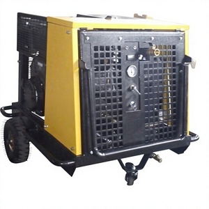 Compresor de Aire Portátil de Tornillo con Motor de Gasolina al por Mayor, 45 CFM de Alta Presión para Equipos de Soplado de Cables OFC - Product Image 2