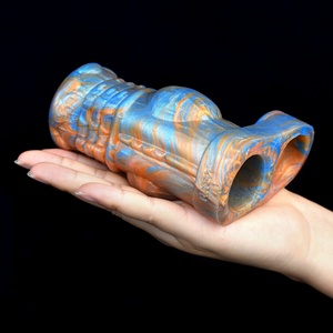 NNSX Hollow Dog <b>Dildo</b> Open-end Penis Sleeves with Knot Cock Sheath for Couple Sex Pleasure Penis Enlargement Sleeves Sex Toys - Product Image 6