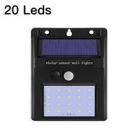 Applique murale Led imperméable avec détecteur de mouvement, conforme à la norme IP65, 4 modes d'éclairage, luminaire d'extérieur, idéal pour un jardin