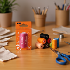 Filo da Cucito Ilan 500m, Confezione Assortita Colorata per Progetti di Cucito - Product Image 3