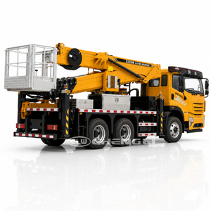 Camion nacelle élévatrice FAW 56m à bras articulé robuste avec plateforme de 400 kg - Product Image 3