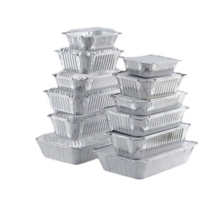 ถาดอบขนมปังอะลูมิเนียมฟอยล์แบบใช้แล้วทิ้งสำหรับร้านเบเกอรี่ บรรจุภัณฑ์ขนมปังปิ้ง แม่พิมพ์ - Product Image 2