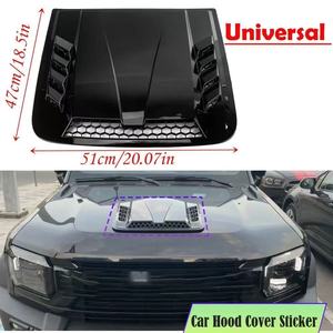 General Purpose Car Engine Hood Decoration Vent <b>Cover</b> Decoration Plastic Car Engine Hood Spoon Intake Vent <b>Cover</b> - Product Image 1