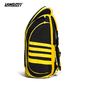 Borsa per Racchetta <span class=keywords><strong>da</strong></span> Pickleball LAMGOYI OEM Personalizzabile con Logo, Grande Capacità Multi-Sport in Oxford/Nylon/Poliestere Nero/Bianco/Rosa - Product Image 2