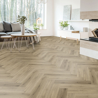 Plus sûr pour la santé humaine Imperméable Grain de bois de luxe 4mm 5mm 6mm 8mm Pvc Click Lock Spc Flooring