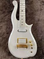 Weifang Rebon 6 String Cloud Prince Electric Guitar in White Colour