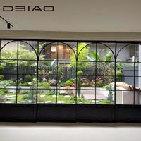 Puerta de Entrada Doble Francesa Moderna, Marco de Aleación de Aluminio Resistente, Vidrio Aislante Térmico, Herrajes Antirrobo para Baño y Dormitorio