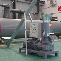 Machine à granulés de biomasse à matrice plate stable pour sciure de bois et déchets de bois, haute efficacité