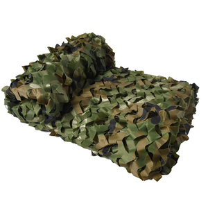 Tela de poliéster para caza, Camping, Red de camuflaje, hojas de Selva, rollo de red de camuflaje para cubierta de sombra de coche con cuerda para colgar - Product Image 2