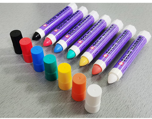 Crayón Industrial de Color, Rotulador de Pintura Sólida, Rotulador de Marcado Industrial Permanente para Acero, Ladrillo y Cualquier Superficie - Product Image 1