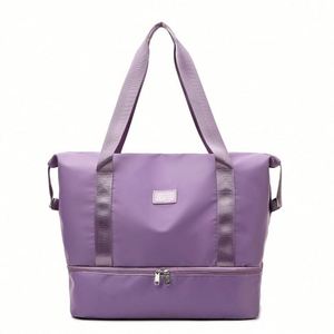 Nouveaux sacs de voyage pliables unisexes, grande capacité, sacs à main imperméables pour femmes, sacs de voyage tendance - Product Image 4