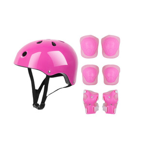 Enfants Patinage À Roulettes Casque De Sécurité Équilibrage Scooter Planche À Roulettes Patins À <span class=keywords><strong>Glace</strong></span> Équipement De Protection Ensemble - Product Image 1