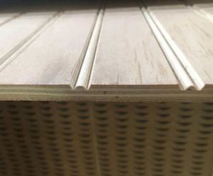 12 مللي متر V مجلس تركيب ألواح للحائط ، لوحات الحائط الزخرفية مخدد الخشب الرقائقي انحياز - Product Image 4